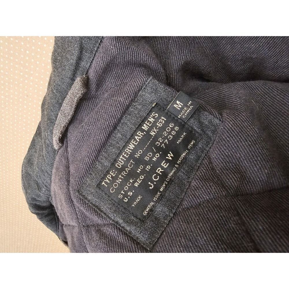 J Crew Sussex Quilted Zip Vest Primaloft Insulated Gray Medium - Picture 13 of 13